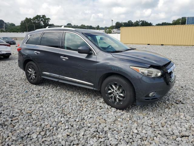 5N1AL0MMXDC324355 - 2013 INFINITI JX35 GRAY photo 4