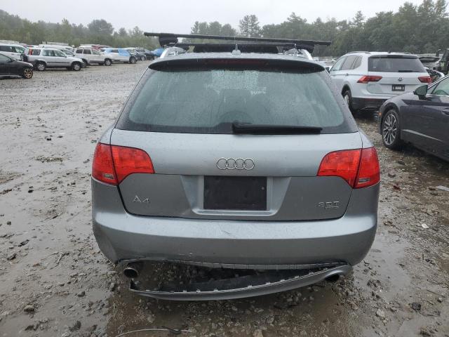 WAUKF78E68A170110 - 2008 AUDI A4 2.0T AVANT QUATTRO SILVER photo 6