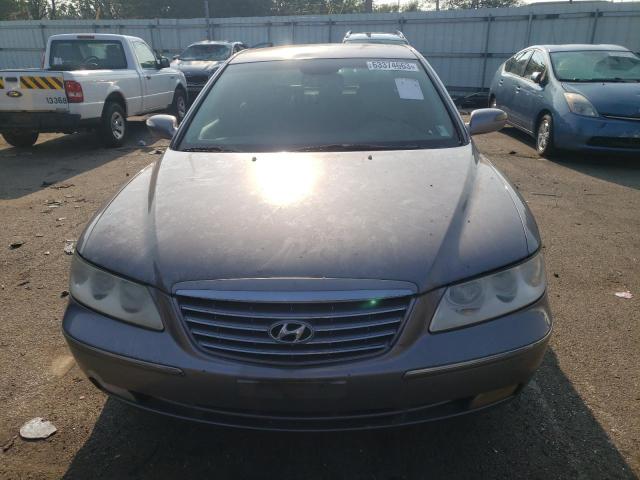 KMHFC46F37A239756 - 2007 HYUNDAI AZERA SE SILVER photo 5