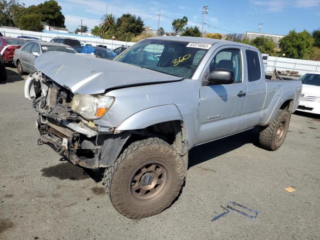 5TEUU42N47Z368827 - 2007 TOYOTA TACOMA ACCESS CAB ვერცხლისფერი ფოტო 1