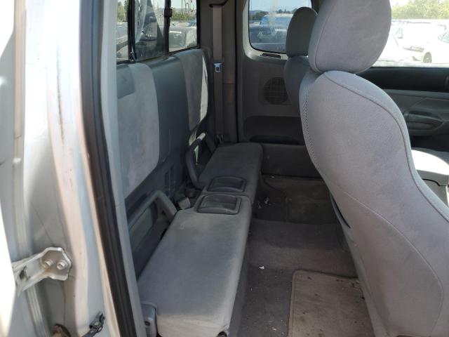 5TEUU42N47Z368827 - 2007 TOYOTA TACOMA ACCESS CAB ვერცხლისფერი ფოტო 10