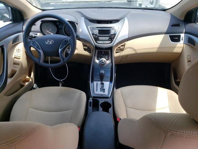 5NPDH4AE0DH413010 - 2013 HYUNDAI ELANTRA GLS GOLD photo 8