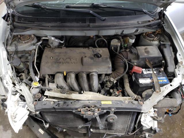 2T1KR32E13C123082 - 2003 TOYOTA COROLLA MA XR SILVER photo 11