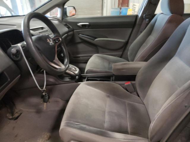 2HGFA16589H303599 - 2009 HONDA CIVIC LX GRAY photo 7