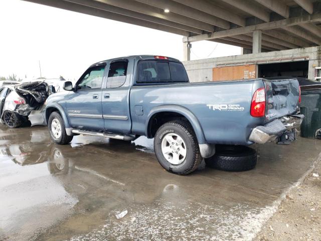 5TBRT341X5S461254 - 2005 TOYOTA TUNDRA ACCESS CAB SR5 BLUE photo 2