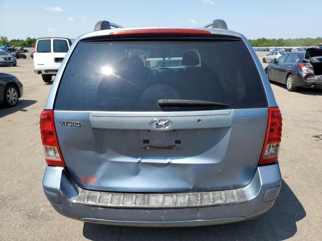 KNDMC233676037376 - 2007 HYUNDAI ENTOURAGE GLS BLUE photo 6