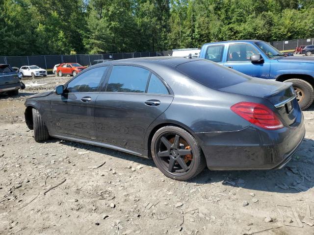 WDDUG8FB9FA190121 - 2015 MERCEDES-BENZ S 550 4MATIC BLACK photo 2