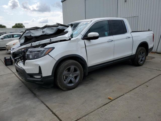 5FPYK3F76NB027495 - 2022 HONDA RIDGELINE RTL WHITE photo 1