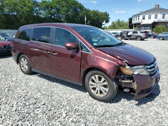 5FNRL5H4XGB165116 - 2016 HONDA ODYSSEY EX RED photo 4