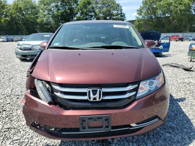 5FNRL5H4XGB165116 - 2016 HONDA ODYSSEY EX RED photo 5