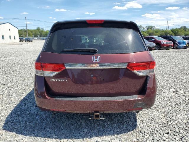 5FNRL5H4XGB165116 - 2016 HONDA ODYSSEY EX RED photo 6