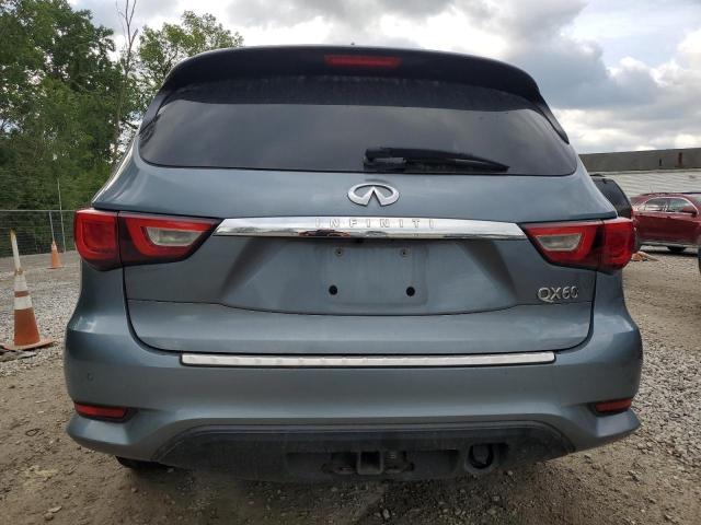 5N1DL0MM1HC502253 - 2017 INFINITI QX60 GRAY photo 6