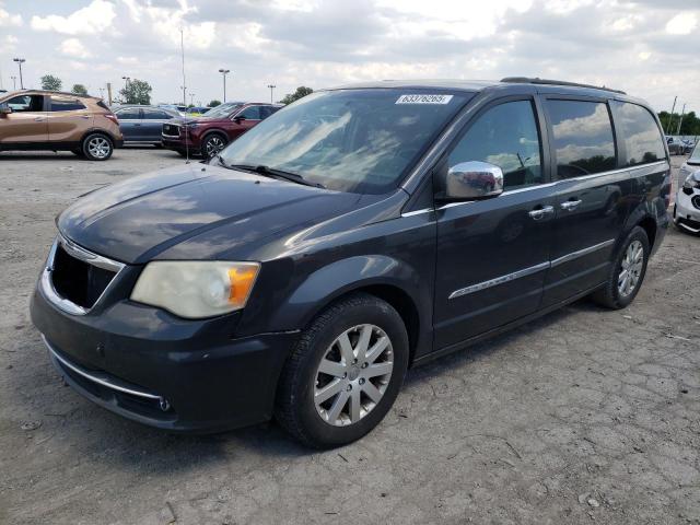 2C4RC1CG3CR300896 - 2012 CHRYSLER TOWN & COU TOURING L GRAY photo 1