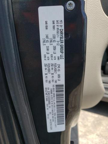 2C4RC1CG3CR300896 - 2012 CHRYSLER TOWN & COU TOURING L GRAY photo 13