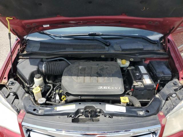 2C4RC1BGXDR509085 - 2013 CHRYSLER TOWN & COU TOURING Bordo foto 12