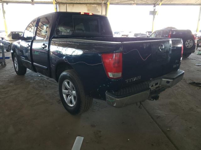 1N6AA07D58N300865 - 2008 NISSAN TITAN XE BLUE photo 3