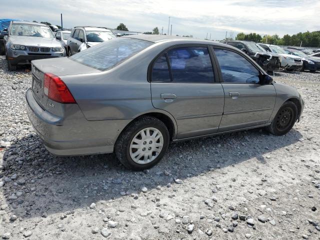 2HGES16514H637233 - 2004 HONDA CIVIC LX GRAY photo 3