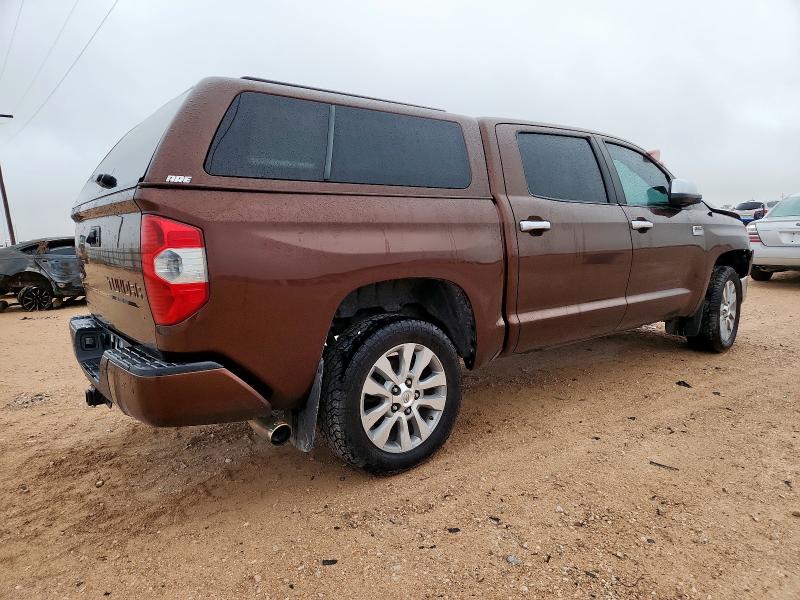 5TFAY5F11EX324843 - 2014 TOYOTA TUNDRA CREWMAX PLATINUM ყავისფერი ფოტო 3