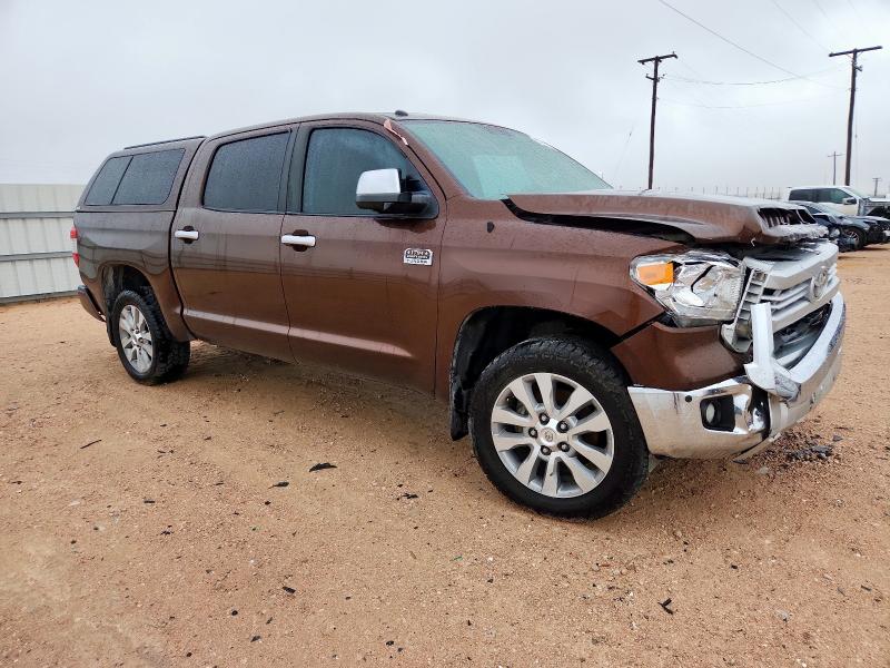 5TFAY5F11EX324843 - 2014 TOYOTA TUNDRA CREWMAX PLATINUM ყავისფერი ფოტო 4