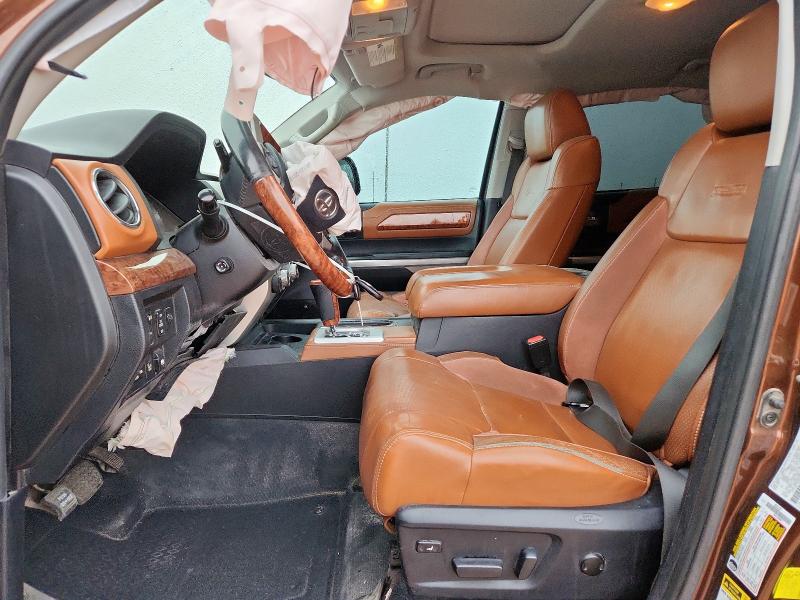 5TFAY5F11EX324843 - 2014 TOYOTA TUNDRA CREWMAX PLATINUM ყავისფერი ფოტო 7