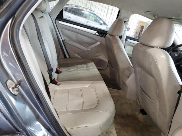 1VWBH7A33CC101620 - 2012 VOLKSWAGEN PASSAT SE GRAY photo 10