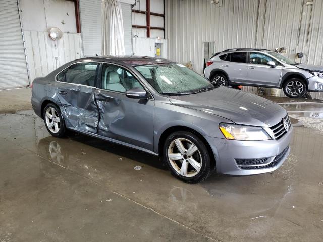 1VWBH7A33CC101620 - 2012 VOLKSWAGEN PASSAT SE GRAY photo 4