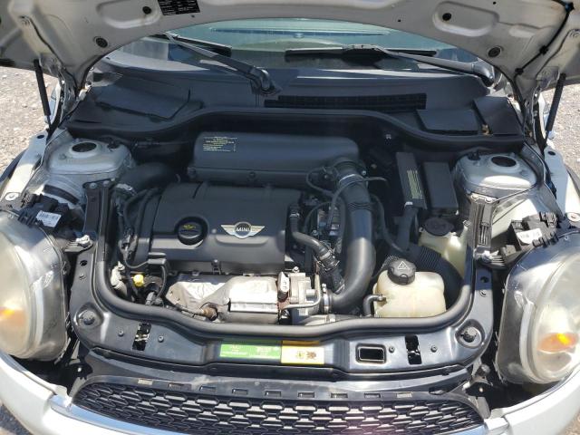 WMWSV3C58BTY13118 - 2011 MINI COOPER S SILVER photo 12