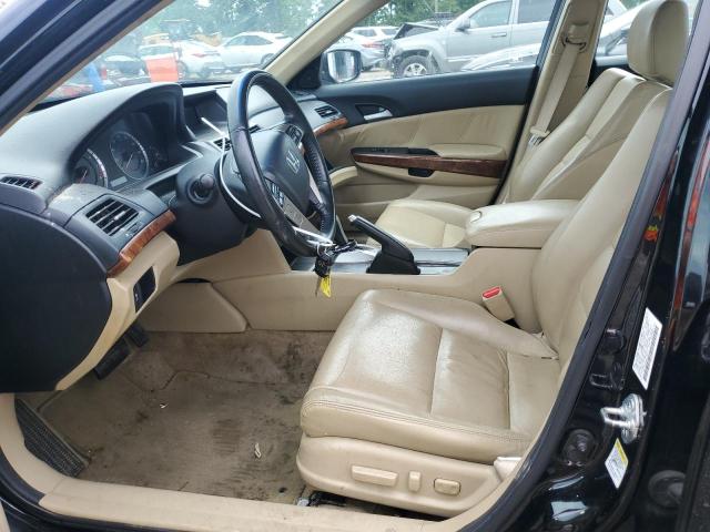 1HGCP2F8XBA059878 - 2011 HONDA ACCORD EXL BLACK photo 7
