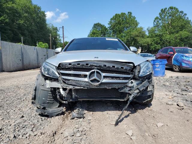 55SWF4KBXJU279490 - 2018 MERCEDES-BENZ C 300 4MATIC SILVER photo 5