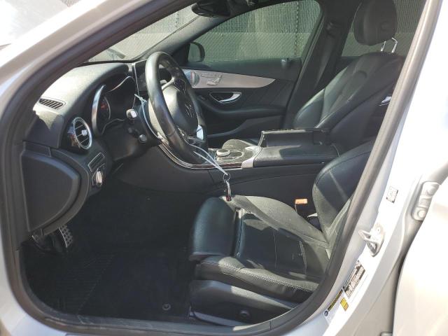 55SWF4KBXJU279490 - 2018 MERCEDES-BENZ C 300 4MATIC SILVER photo 7