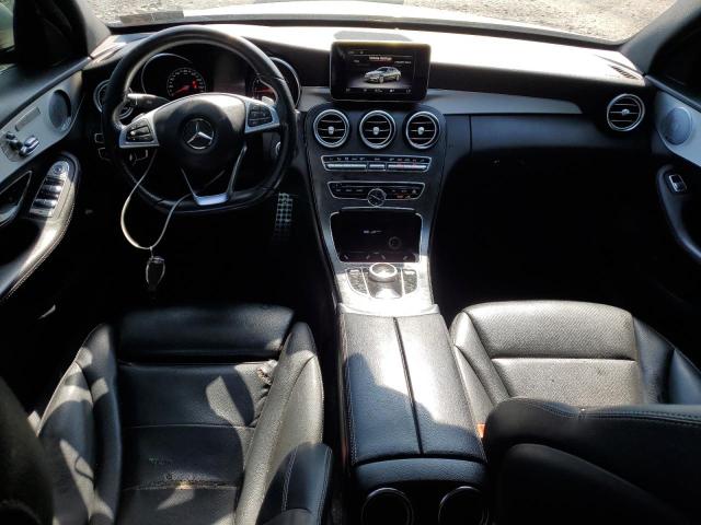 55SWF4KBXJU279490 - 2018 MERCEDES-BENZ C 300 4MATIC SILVER photo 8