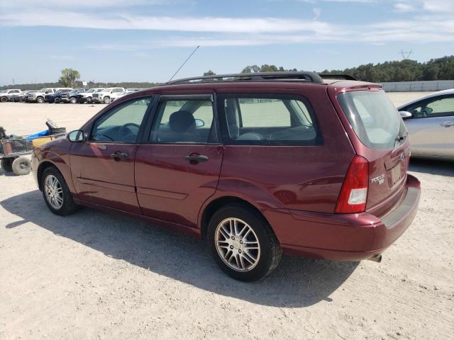 1FAFP36N56W169341 - 2006 FORD FOCUS ZXW BURGUNDY photo 2