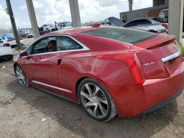 1G6RS1E4XEU600613 - 2014 CADILLAC ELR LUXURY RED photo 2