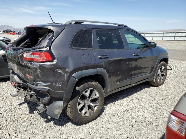 1C4PJMBS8EW161315 - 2014 JEEP CHEROKEE TRAILHAWK GRAY photo 3