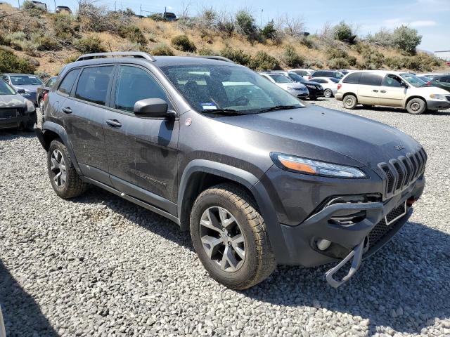 1C4PJMBS8EW161315 - 2014 JEEP CHEROKEE TRAILHAWK GRAY photo 4