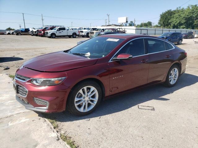 1G1ZJ5SU2GF319272 - 2016 CHEVROLET MALIBU HYBRID BURGUNDY photo 1