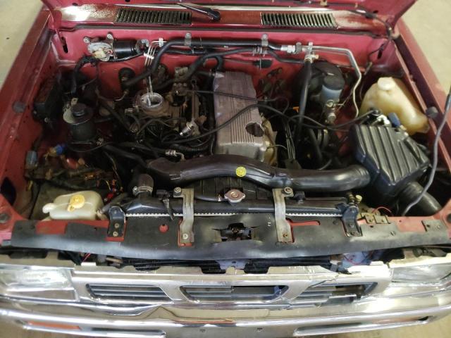 1N6SD16S2PC304710 - 1993 NISSAN TRUCK KING CAB BURGUNDY photo 11