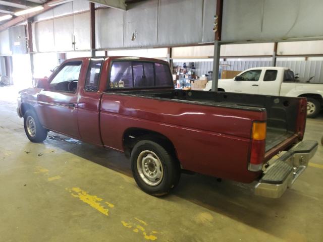 1N6SD16S2PC304710 - 1993 NISSAN TRUCK KING CAB BURGUNDY photo 2