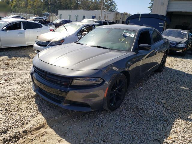 2C3CDXBG4GH340122 - 2016 DODGE CHARGER SE CHARCOAL photo 2