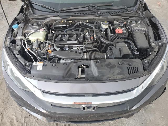 19XFC1F74HE000324 - 2017 HONDA CIVIC EXL ნაცრისფერი ფოტო 11