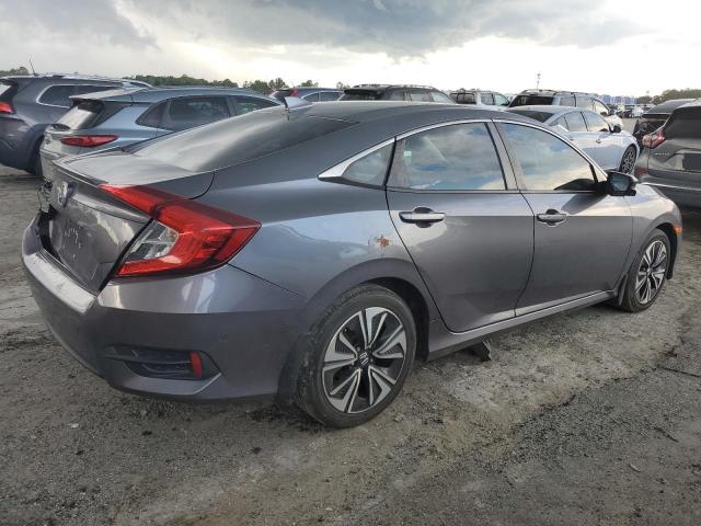 19XFC1F74HE000324 - 2017 HONDA CIVIC EXL ნაცრისფერი ფოტო 3