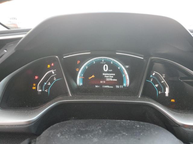 19XFC1F74HE000324 - 2017 HONDA CIVIC EXL ნაცრისფერი ფოტო 9