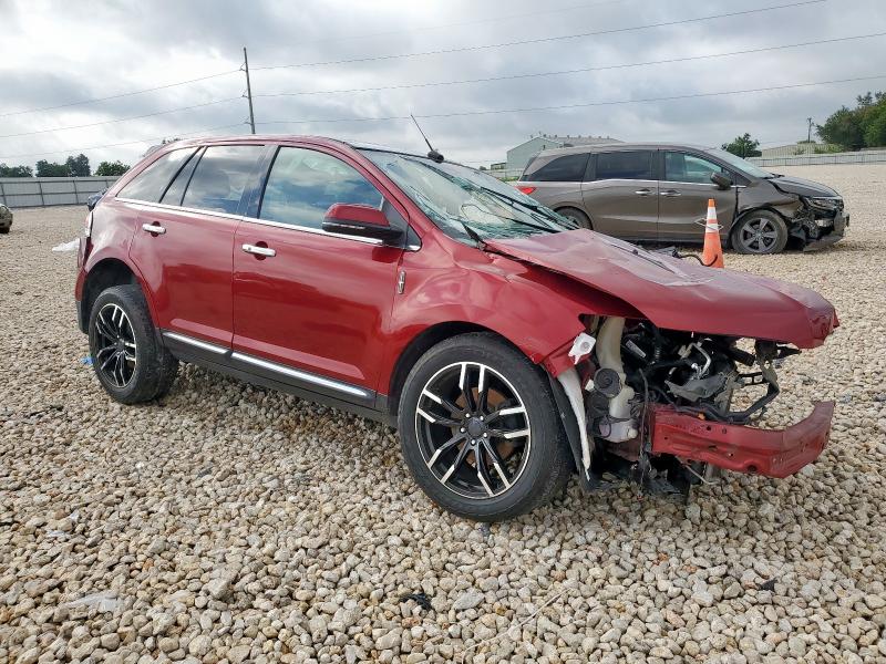 2LMDJ6JK3DBL41656 - 2013 LINCOLN MKX RED photo 4