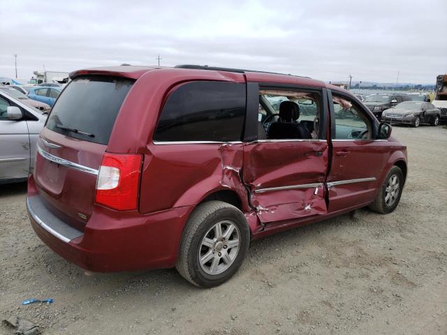 2C4RC1BG7CR210488 - 2012 CHRYSLER TOWN & COU TOURING BURGUNDY photo 3