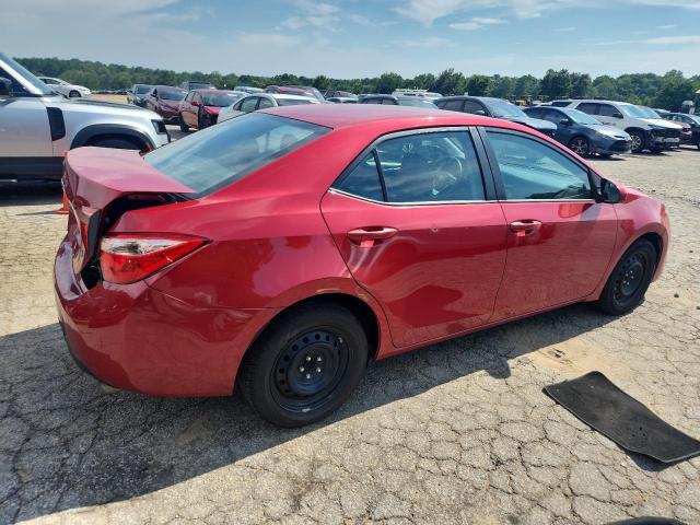 2T1BURHE4KC155404 - 2019 TOYOTA COROLLA L 红色 照片 3