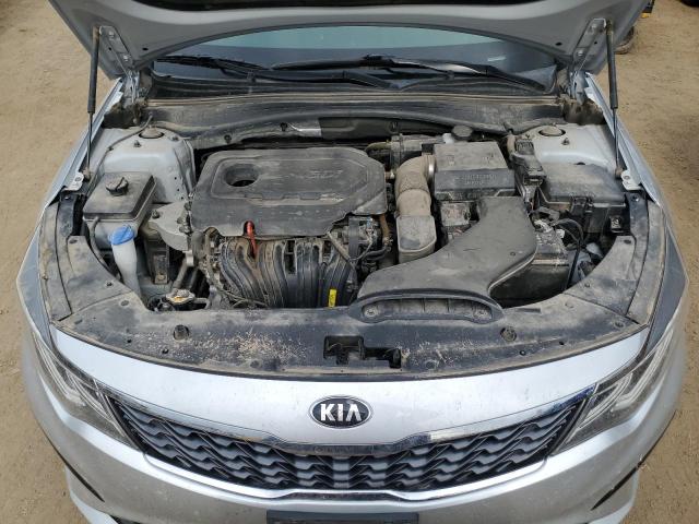 5XXGT4L32KG299415 - 2019 KIA OPTIMA LX SILVER photo 11