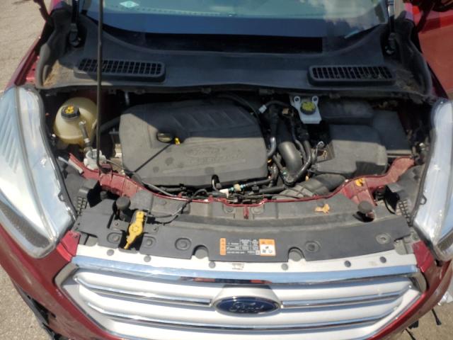 1FMCU0GD1KUA51007 - 2019 FORD ESCAPE SE 红色 照片 12