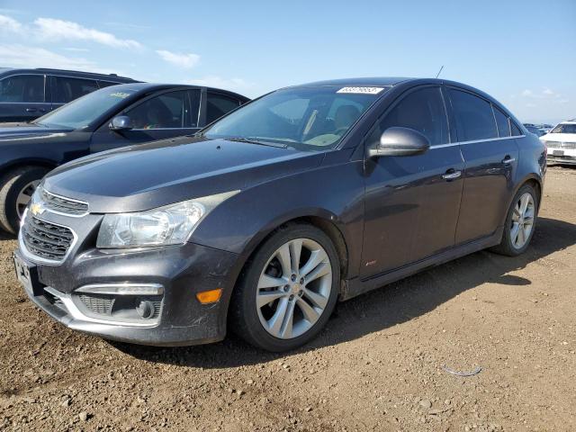 1G1PG5SB4F7258794 - 2015 CHEVROLET CRUZE LTZ BLACK photo 1