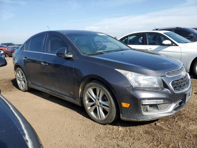 1G1PG5SB4F7258794 - 2015 CHEVROLET CRUZE LTZ BLACK photo 4