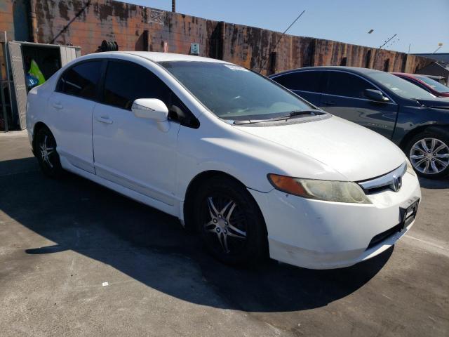 1HGFA46577L000945 - 2007 HONDA CIVIC GX WHITE photo 4